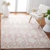 Safavieh Metro Hand Made Area Rug, Pink / Ivory Traditional Style Non-shedding In Pink