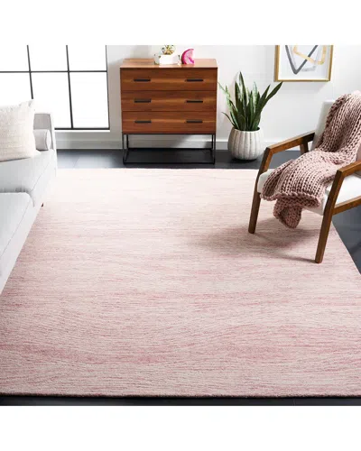 Safavieh Metro Indian Wool & Cotton Rug In Pink