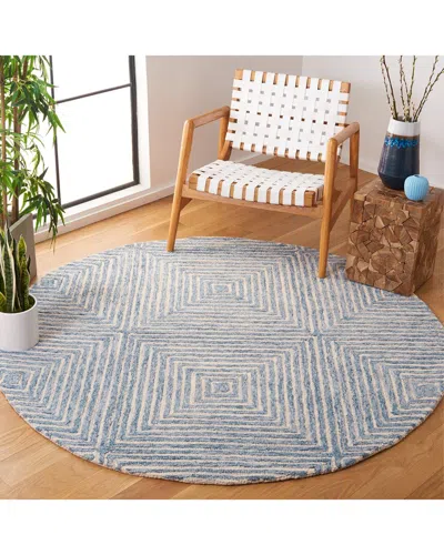 Safavieh Metro Wool & Cotton Rug In Blue