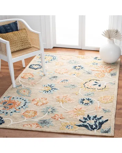 Safavieh Metro Wool & Cotton Rug In Beige