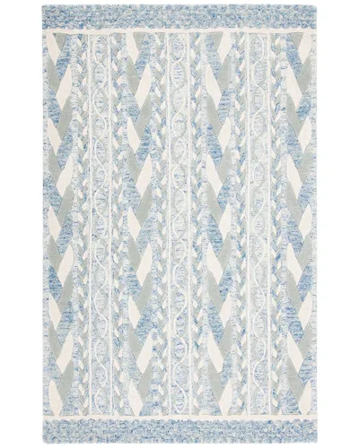 Safavieh Metro Wool & Cotton Rug In Blue