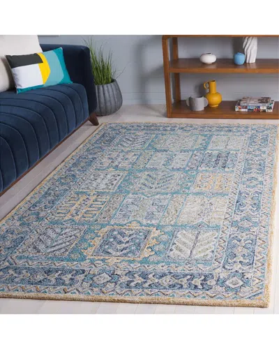 Safavieh Metro Wool & Cotton Rug In Blue