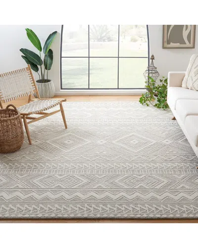 Safavieh Metro Wool & Cotton Rug In Gray