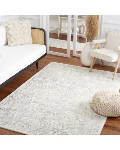 Safavieh Metro Wool & Cotton Rug In Gray