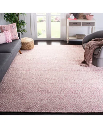 Safavieh Metro Wool & Cotton Rug In Pink
