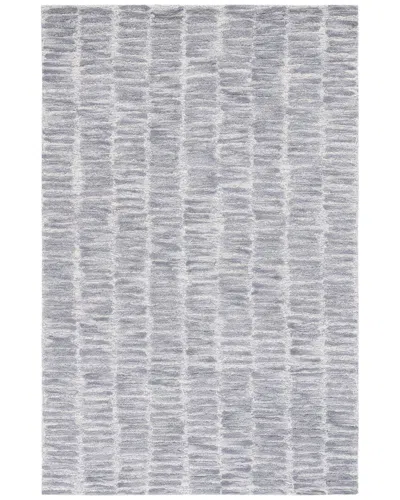 Safavieh Metro Wool & Cotton Rug In Silver