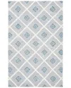Safavieh Metro Wool-blend Rug In Blue