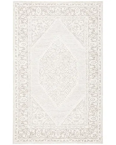 Safavieh Metro Wool-blend Rug In Ivory