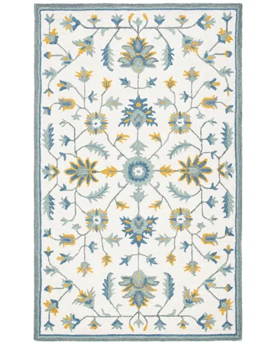 Safavieh Metro Wool-blend Rug In Ivory