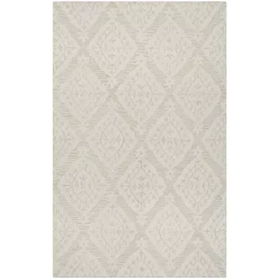 Safavieh Micro-loop Collection Tracery Damask Square Area Rug In Sand