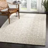 Safavieh Micro-loop Hand Made Area Rug, Charcoal / Ivory Bohemian Style Non-shedding In Gray