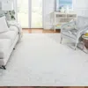 Safavieh Micro-loop Hand Made Area Rug, Ivory / Grey Traditional Style Non-shedding In White