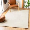 Safavieh Micro-loop Hand Made Area Rug, Ivory / Light Green Transitional Style Non-shedding In Neutral