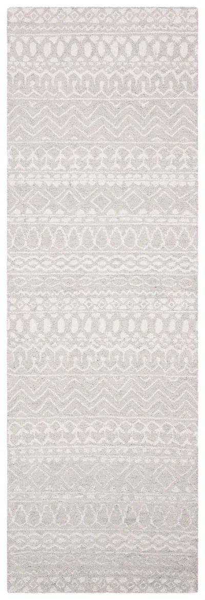 Safavieh Micro-loop Handmade Rug In Gray