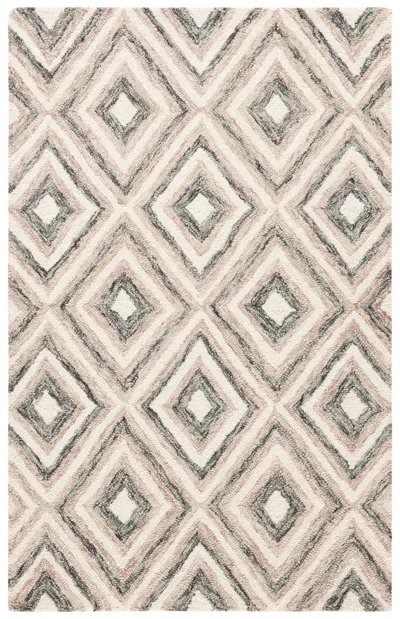 Safavieh Micro-loop Handmade Rug In Gray