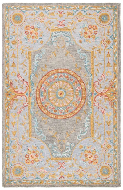 Safavieh Micro-loop Handmade Rug In Brown