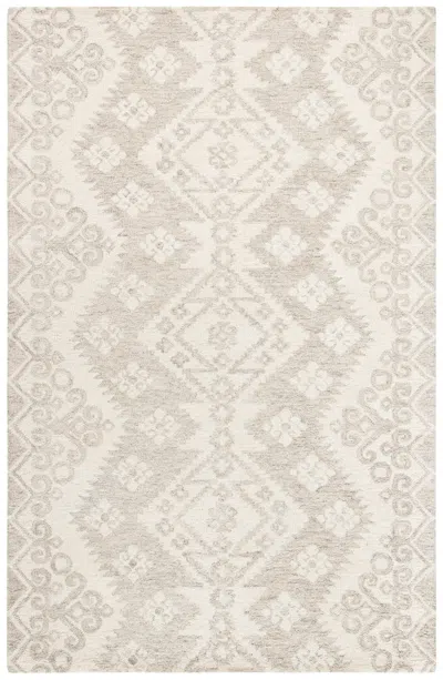 Safavieh Micro-loop Handmade Rug In Neutral