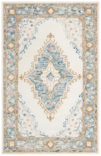 Safavieh Micro-loop Handmade Rug In Neutral