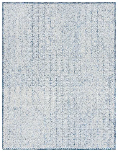 Safavieh Micro-loop Handmade Rug In Blue