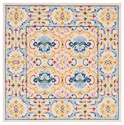 Safavieh Micro-loop Handmade Rug In Multi