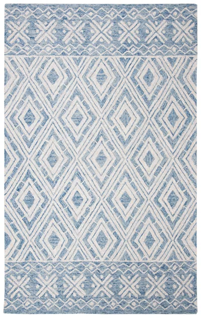 Safavieh Micro-loop Handmade Rug In Blue