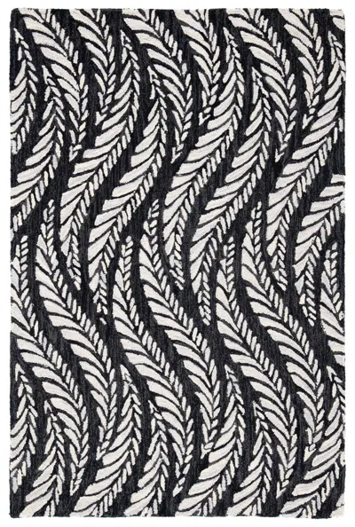 Safavieh Micro-loop Handmade Rug In Black
