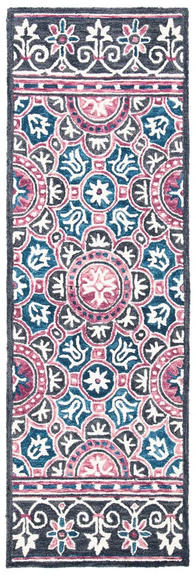 Safavieh Micro-loop Handmade Rug In Pink