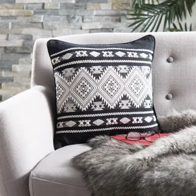 Safavieh Midnight Pillow In White
