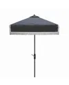 Safavieh Milan 7.5' Square Umbrella In Multi