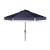 Safavieh Milan Patio Collection Patio Umbrella In Brown
