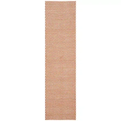 Safavieh Mildred Geometric Cotton Rug In Orange