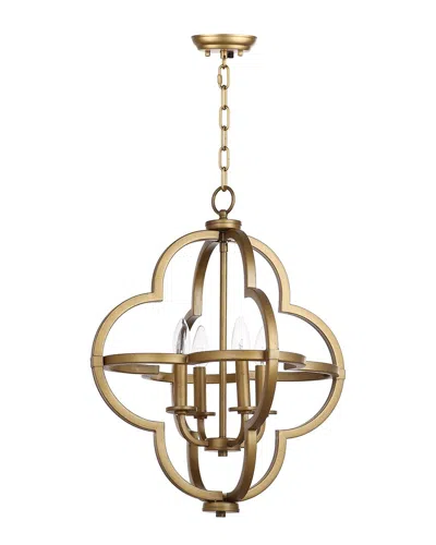 Safavieh Millard 18.5in Adjustable Pendant In Brown