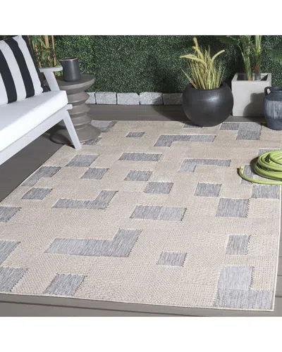SAFAVIEH SAFAVIEH MILOS ASHORA POWER-LOOMED INDOOR/OUTDOOR RUG