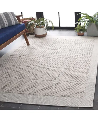 Safavieh Milos Biscuit Power-loomed Indoor/outdoor Rug In Gray