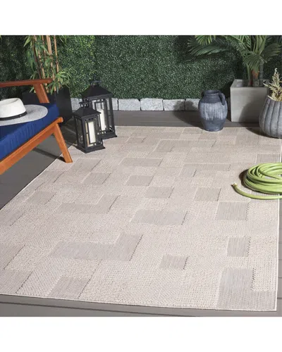 Safavieh Milos Driftshade Power-loomed Indoor/outdoor Rug In Neutral