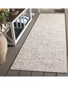 Safavieh Milos Frost Power-loomed Indoor/outdoor Rug In Neutral