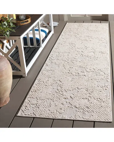 Safavieh Milos Frost Power-loomed Indoor/outdoor Rug In Neutral