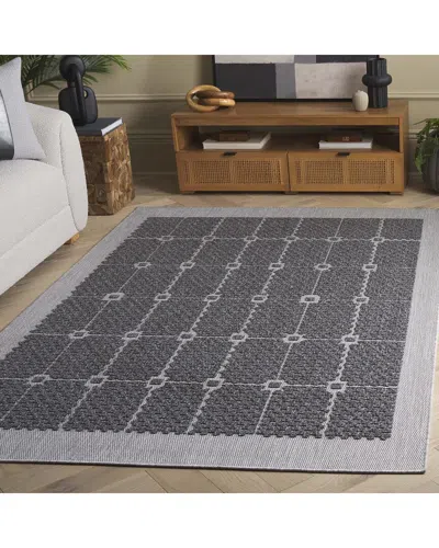 Safavieh Milos Shadow Power-loomed Indoor/outdoor Rug In Gray