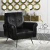 Safavieh Mira Retro Mid Century Velvet Accent Chair