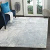 Safavieh Mirage Hand Made Area Rug, Aqua Contemporary Style Non-shedding In Gray