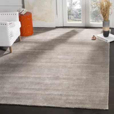 Safavieh Mirage Hand Made Area Rug, Ashwood Solid / Tonal Style Non-shedding In Brown