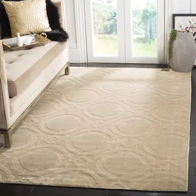 Safavieh Mirage Hand Made Area Rug, Beige Contemporary Style Non-shedding In Neutral