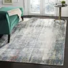 Safavieh Mirage Hand Made Area Rug, Blue / Grey Contemporary Style Non-shedding In Blue