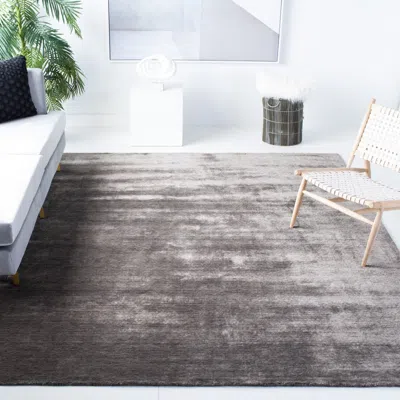 Safavieh Mirage Hand Made Area Rug, Brown / Charcoal Solid / Tonal Style Non-shedding