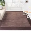 Safavieh Mirage Hand Made Area Rug, Brown Solid / Tonal Style Non-shedding In Brown
