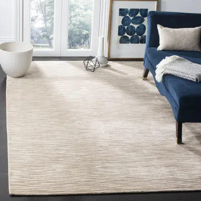 Safavieh Mirage Hand Made Area Rug, Creamy Custard Solid / Tonal Style Non-shedding In Neutral