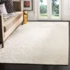 Safavieh Mirage Hand Made Area Rug, Creme / Creme Contemporary Style Non-shedding In Neutral