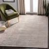 Safavieh Mirage Hand Made Area Rug, Graphite Contemporary Style Non-shedding In Neutral