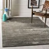 Safavieh Mirage Hand Made Area Rug, Graphite Solid / Tonal Style Non-shedding In Gray
