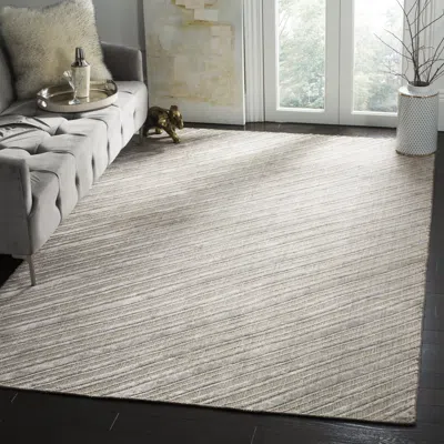 Safavieh Mirage Hand Made Area Rug, Grey Contemporary Style Non-shedding In Gray